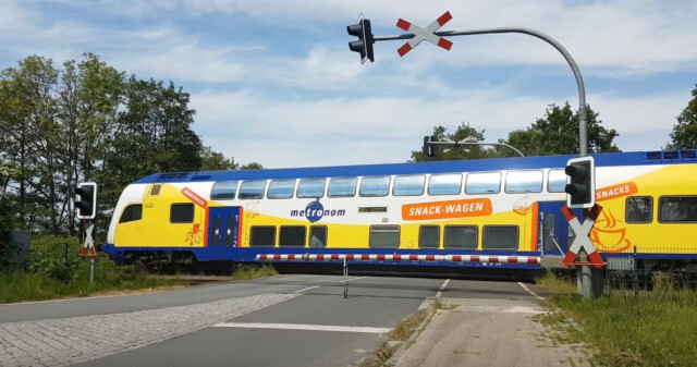 Screenshot Bahnübergang Cuxhaven Altenbruch am