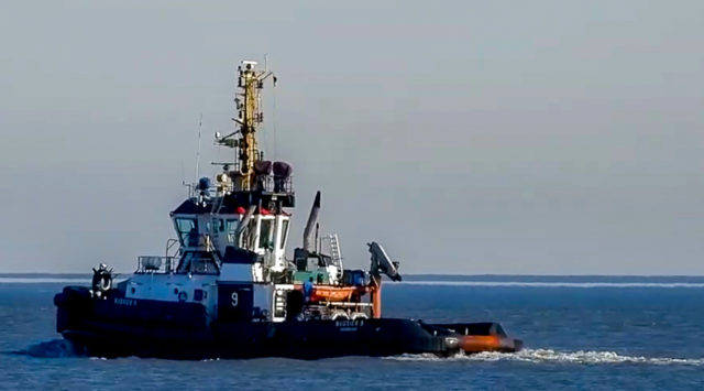 Shipspotting Cuxhaven im September 2020