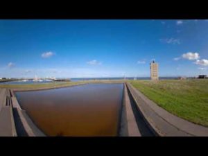 Modellbecken vom Schiffsmodellbaucclub in Cuxhaven – 360 Grad Video