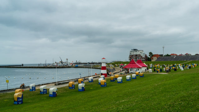 Die Grimmershörn Bucht in Cuxhaven-Döse