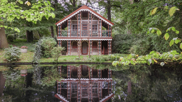 Schweizer Haus im Park vom Schloss Ritzebüttel in Cuxhaven