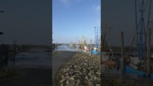 Kutterhafen nach der Sturmflut