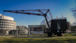 Werftkran Bremerhaven – Dampf-Rangier-Kran am Museum