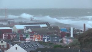 Orkan auf Helgoland – 28. Oktober 2013