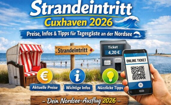 Strandeintritt Cuxhaven 2026: Preise, Infos & Tipps für Tagesgäste an der Nordsee